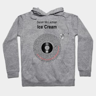 ICE CREAM LYRICS ILLUSTRATIONS Hoodie